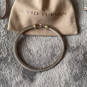 David Yurman Two-Tone Cable Bracelet